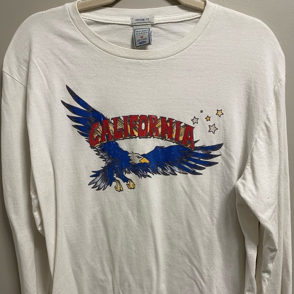 California eagle long sleeve tee